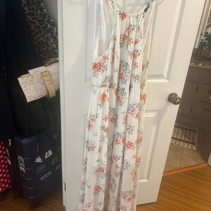 Torrid White Floral Dress